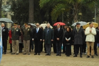 El intendente Jorge encabez&oacute; el homenaje al General San Mart&iacute;n