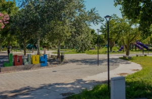Recta final de obras del Parque Urbano en B&deg; Tupac Amaru
