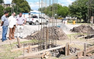 Jorge supervis&oacute; el avance de obra del quinto Multiespacio