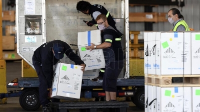 Llegaron 216 mil Pfizer pedi&aacute;tricas y en lo que resta de febrero arribar&aacute;n 1,5 millones