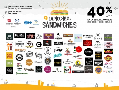 LA NOCHE DE LOS S&Aacute;NDWICHES - 1&deg; EDICI&Oacute;N