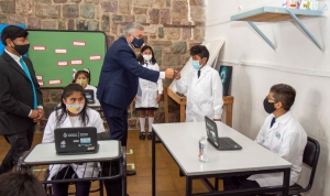 Morales inaugur&oacute; el Ciclo Lectivo 2021 presencial