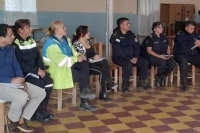 Reuni&oacute;n por el operativo de Punta Corral en Tumbaya