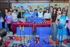 Jorge entregó equipamiento deportivo a la Estación Saludable y anunció nuevas obras