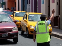 Taxis y remises solo podr&aacute;n llevar tres pasajeros