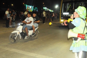 FNE. Equipo Art&iacute;stico de Tr&aacute;nsito concientiza sobre seguridad Vial