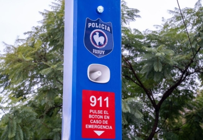 Habilitaron el primer t&oacute;tem de seguridad ciudadana