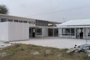 Avanza la construcci&oacute;n del Jard&iacute;n de Infantes en la Escuela N&ordm;465