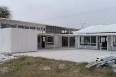 Avanza la construcci&oacute;n del Jard&iacute;n de Infantes en la Escuela N&ordm;465