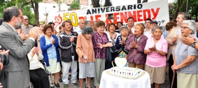 GRAN FESTEJO POR LAS BODAS DE ORO DEL BARRIO&nbsp;KENNEDY