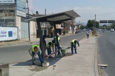 Remodelaci&oacute;n y recambio de garitas de colectivos