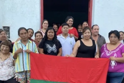 Importante encuentro de la Ministra Natalia Sarapura con el Pueblo Guaran&iacute;