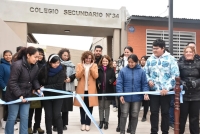 Colegio Secundario N&deg;34 estrena instalaciones