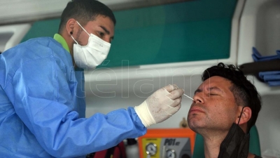 Se registraron 33.902 nuevos contagios de coronavirus en Argentina