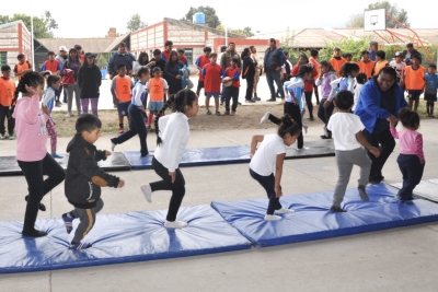 Jornada deportiva y concientizaci&oacute;n sobre la alimentaci&oacute;n en Multiespacio El Alto