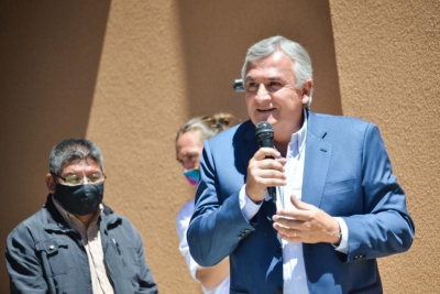 Morales inaugur&oacute; Polo Arqueol&oacute;gico en Barrancas y la temporada de turismo 2021