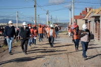 Preadjudicatarios de viviendas IVUJ visitaron obras