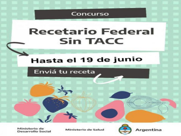 Concurso "Recetario Federal sin TACC"