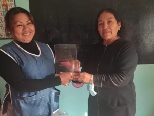 Trabajadores del Centro Cultural de la Tupac fueron reconocidos por su trabajo