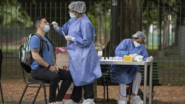 Se registraron 2.784 nuevos contagios de coronavirus en la Argentina