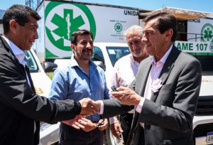 Refuerzan atenci&oacute;n con nuevos m&oacute;viles de itinerancia y base del SAME