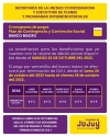 Cronograma de pagos de Plan de Contingencia y Contenci&oacute;n Social