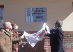 Se&ntilde;alizaron un "Sitio de la Memoria" en Volc&aacute;n