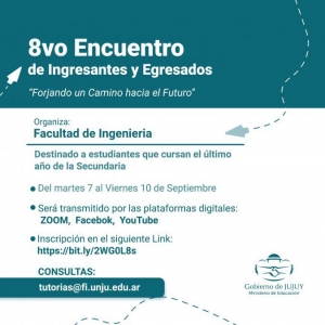 Virtual: Oferta acad&eacute;mica de la Facultad de Ingenier&iacute;a