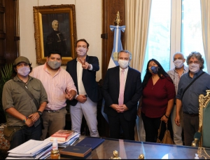 Dirigentes del PJ destacan compromiso del Presidente