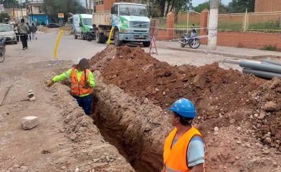 Agua Potable de Jujuy habilit&oacute; nuevas redes de agua y cloacas en el ingreso a Perico