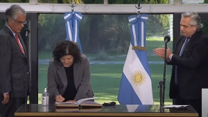 Carla Vizzotti asumi&oacute; como nueva ministra de Salud