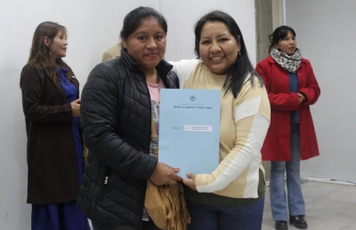 Lotes fiscales regularizados: entrega de escrituras