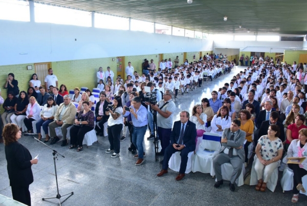 Ciclo Lectivo de Nivel Primario se inaugur&oacute; en Monterrico  Se realiz&oacute; en la ciudad