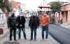 Continua pavimentaci&oacute;n de calles en la ciudad