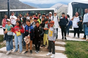 Escuela de Maimar&aacute; se sum&oacute; al recorrido en el Tren Solar