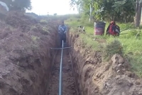 Agua Potable de Jujuy y Municipalidad de San Pedro avanzan con la obra de red de agua para el barrio Los Lapachos