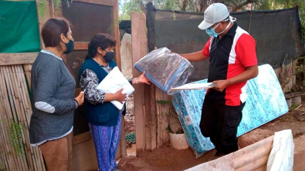 Ayuda a familias de Maimar&aacute; afectadas por las lluvias