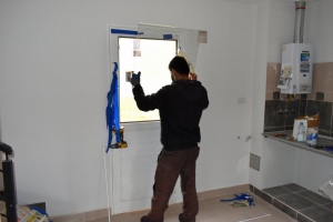 Da&ntilde;aron viviendas pr&oacute;ximas a entregar del IVUJ