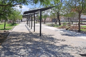Obras en B&deg; Tupac Amaru: Parque Urbano, al 80%