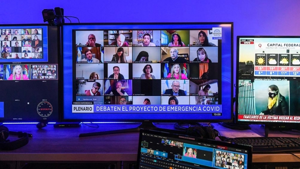 Senadores del FdT acordaron cambios en el proyecto sobre restricciones en pandemia