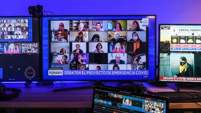 Senadores del FdT acordaron cambios en el proyecto sobre restricciones en pandemia