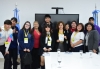 Ministra recibi&oacute; a la delegaci&oacute;n del Bachillerato N&deg;2