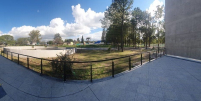 Complejo Ministerial: realizan obras en el entorno