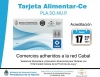 Acreditaci&oacute;n de la Tarjeta AlimentarCe