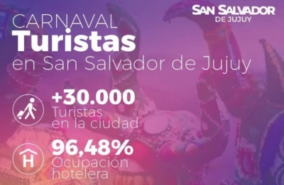 Carnaval: un &eacute;xito tur&iacute;stico sin precedentes