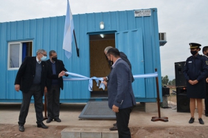 Nuevo destacamento policial en el Barrio 40 Hect&aacute;reas