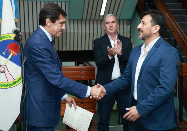 David Arias ces el nuevo presidente del Instituto de Seguros de Jujuy