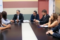 Funcionaria de la OEA visita la ciudad para intercambiar experiencias