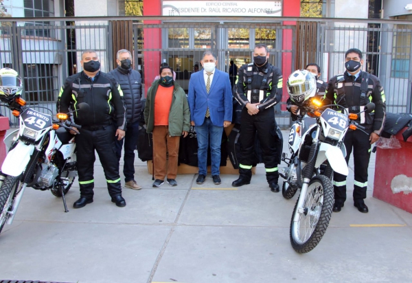 Equipamiento por el D&iacute;a de la Seguridad Vial
