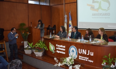 Reconocimiento por los 50 a&ntilde;os de la Facultad de Agrarias